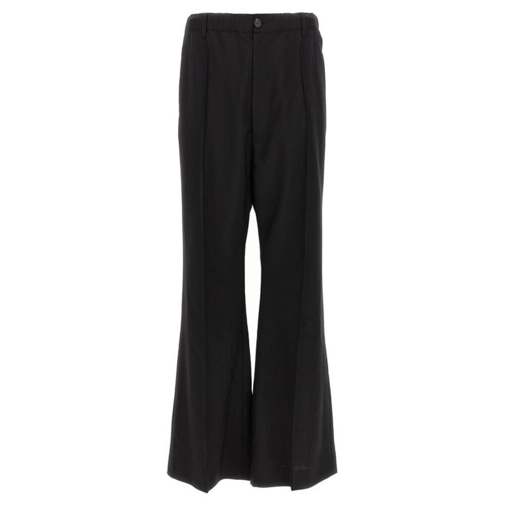 Marni Black Virgin Wool Casual Men's Pants